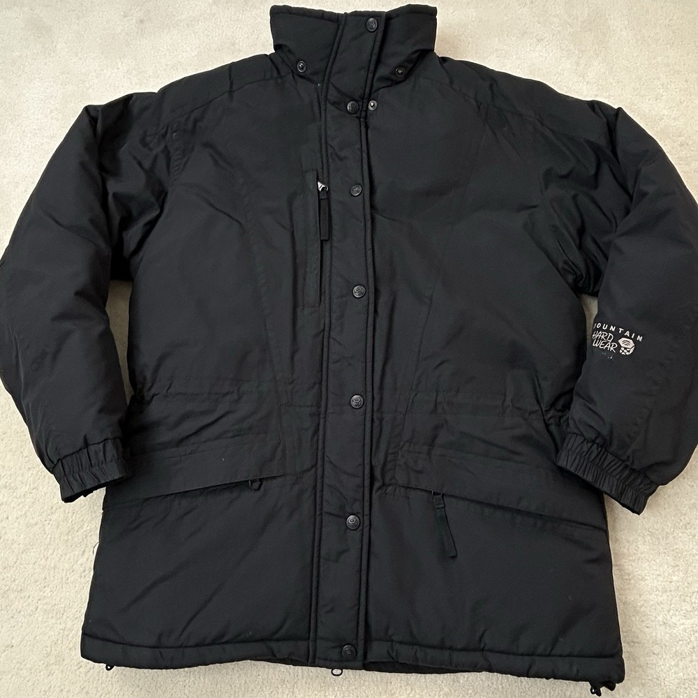 Vintage Mountain Hardwear Goose Down Puffer Coat Women's 10 No Hood